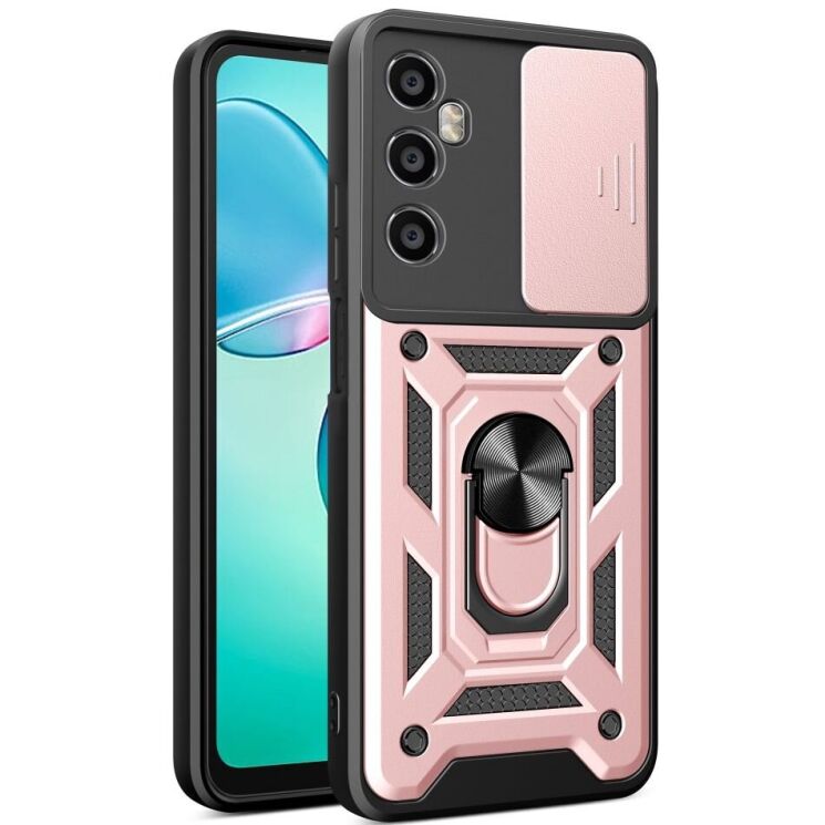 Защитный чехол Deexe Armor Shield для Realme C65 - Rose Gold: фото 1 из 9