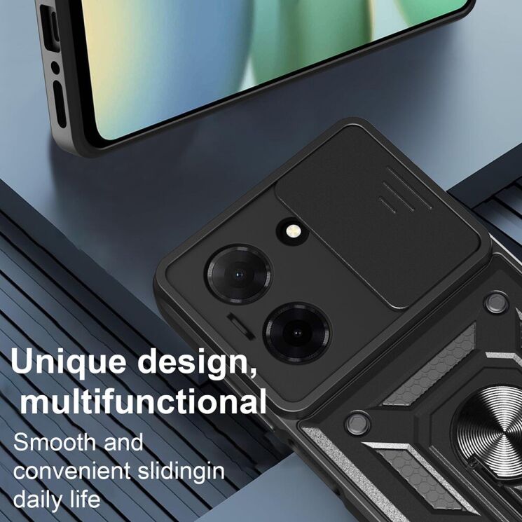 Защитный чехол Deexe Armor Shield для Xiaomi Redmi A5 - Blue: фото 6 из 10
