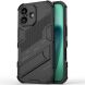 Захисний чохол Deexe Bibercas для Apple iPhone 17 - Black (387230B). Фото 1 з 6