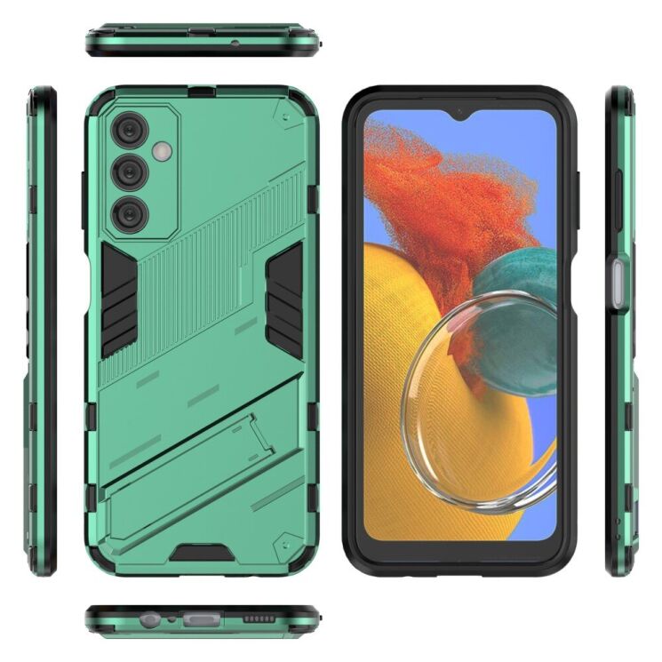 Захисний чохол Deexe Bibercas для Samsung Galaxy M14 (M146) - Green: фото 6 з 7