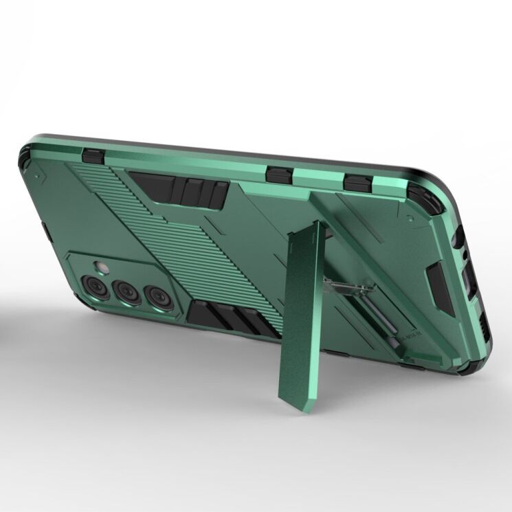 Захисний чохол Deexe Bibercas для Samsung Galaxy M14 (M146) - Green: фото 2 з 7