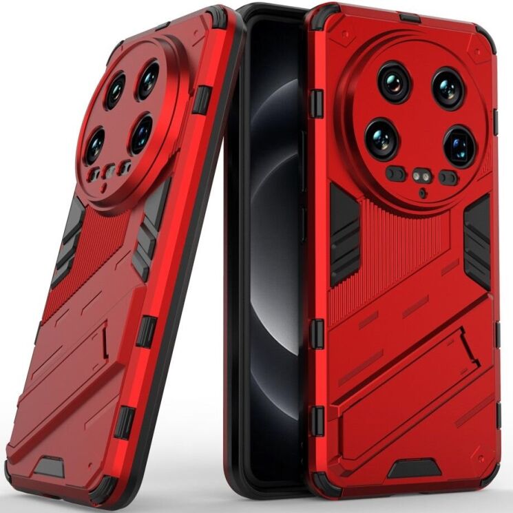 Защитный чехол Deexe Bibercas для Xiaomi 14 Ultra - Red: фото 1 из 6