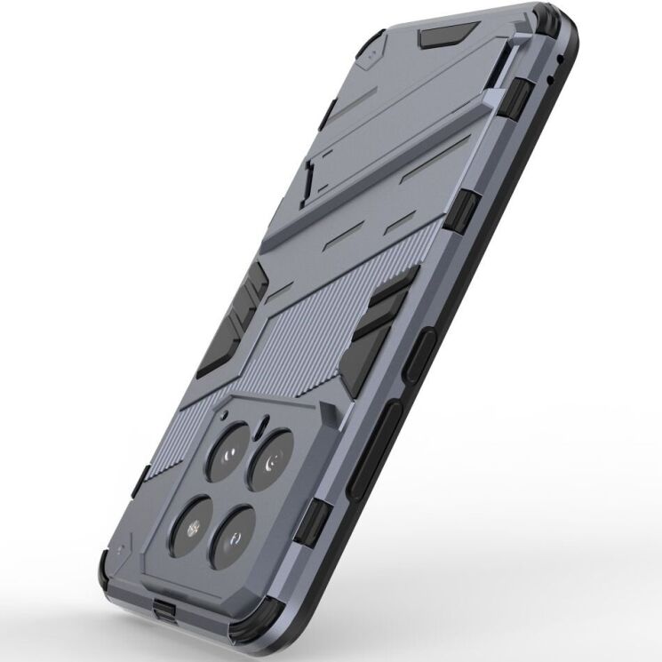 Защитный чехол Deexe Bibercas для Xiaomi 14 - Dark Blue: фото 2 из 6