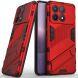 Защитный чехол Deexe Bibercas для Xiaomi Poco F6 Pro - Red (354931R). Фото 1 из 8