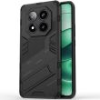 Захисний чохол Deexe Bibercas для Xiaomi Redmi Note 14 Pro 5G - Black (373109B)