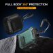 Защитный чехол Deexe Carbon Armor для Samsung Galaxy Buds 3 / Buds 3 Pro - Black (360907B). Фото 7 из 12