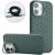 Защитный чехол Deexe CasePro with MagSafe для Apple iPhone 16 - Army Green: фото 1 из 5