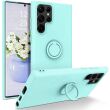 Защитный чехол Deexe Color Shell для Samsung Galaxy S22 Ultra (S908) - Sky Blue (289989SL)