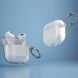 Защитный чехол Deexe Crystal Case для Apple AirPods 4 - Transparent Pink (364432P). Фото 2 из 12
