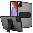 Захисний чохол Deexe Crystal Kickstand для Xiaomi Pad 7 / 7 Pro - Black (369027B)