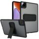Захисний чохол Deexe Crystal Kickstand для Xiaomi Pad 7 / 7 Pro - Black (369027B). Фото 1 з 10