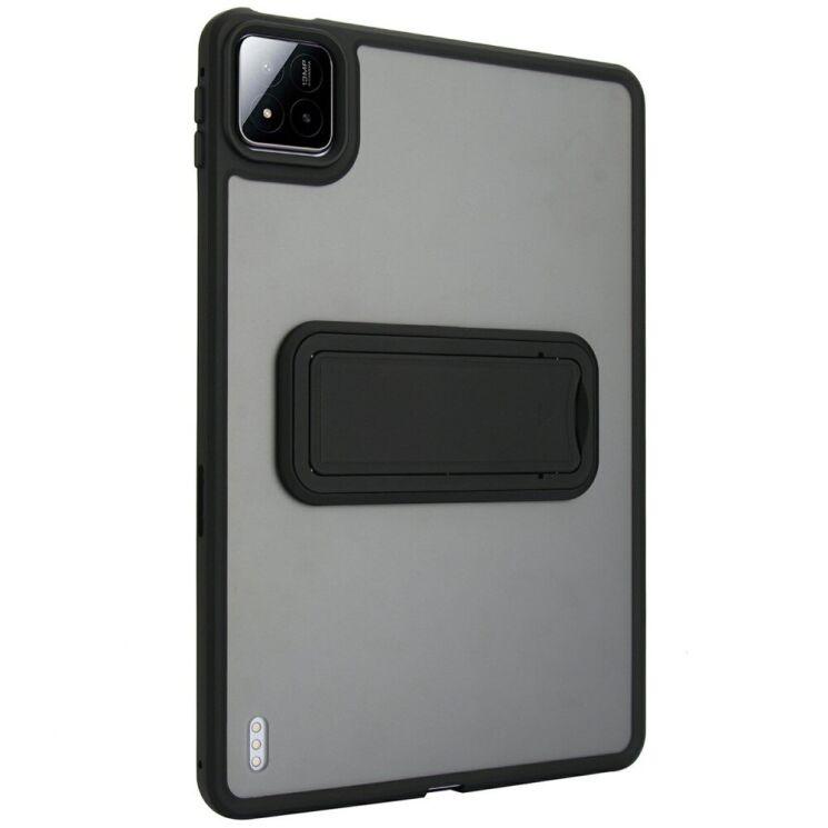Захисний чохол Deexe Crystal Kickstand для Xiaomi Pad 7 / 7 Pro - Black: фото 4 з 10