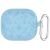 Защитный чехол Deexe Flower Pattern для Samsung Galaxy Buds 3 / Buds 3 Pro - Baby Blue: фото 1 из 7