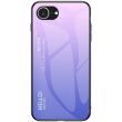 Защитный чехол Deexe Gradient Color для iPhone 17e / 16e - Pink / Purple (378238PV)