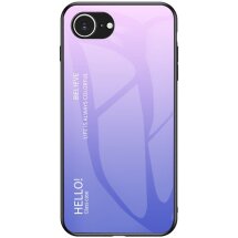 Защитный чехол Deexe Gradient Color для iPhone 17e / 16e - Pink / Purple: фото 1 из 13