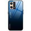 Защитный чехол Deexe Gradient Color для OPPO Reno 7 - Black / Blue (299727BL)
