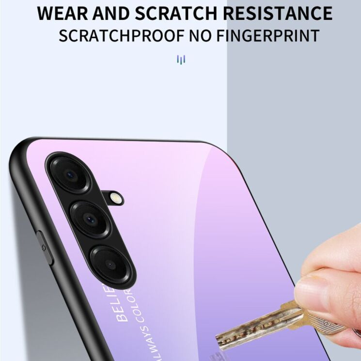 Защитный чехол Deexe Gradient Color для Samsung Galaxy A17 (A175) - Pink / Blue: фото 4 из 8