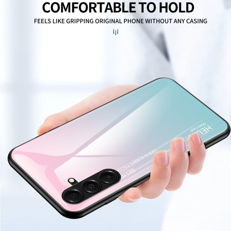 Защитный чехол Deexe Gradient Color для Samsung Galaxy A17 (A175) - Pink / Blue: фото 2 из 8