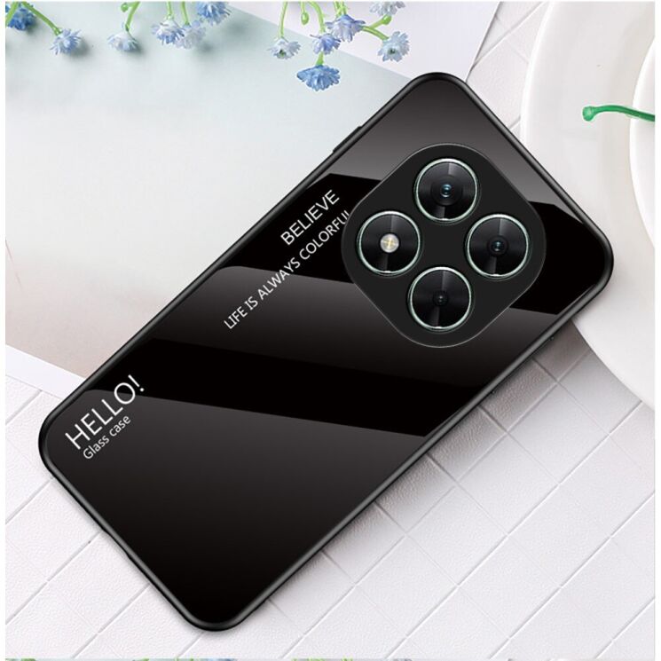 Защитный чехол Deexe Gradient Color для Xiaomi Poco X7 - Black: фото 2 из 7
