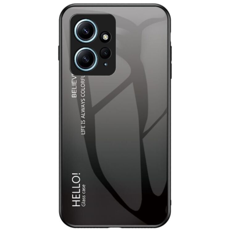 Защитный чехол Deexe Gradient Color для Xiaomi Redmi Note 12 - Black / Grey: фото 1 из 7