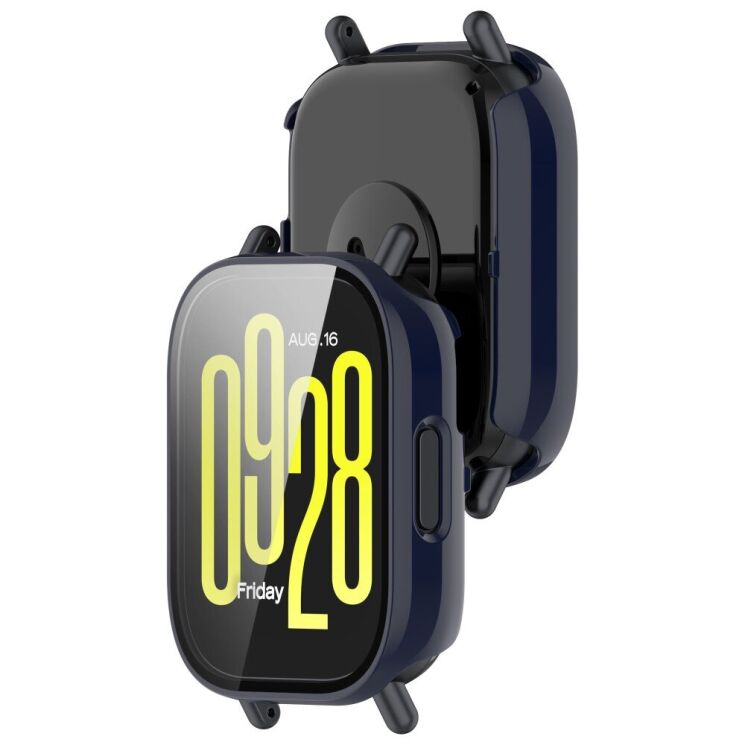 Защитный чехол Deexe Hard Frame для Xiaomi Redmi Watch 5 Lite - Dark Blue: фото 6 из 6