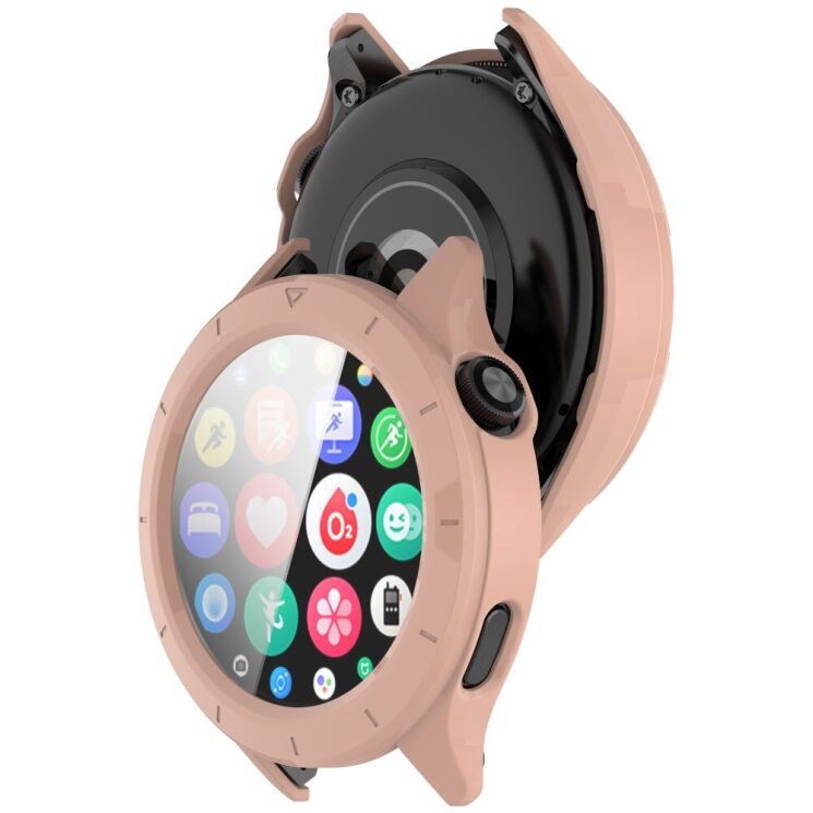 Защитный чехол Deexe Hard Frame для Xiaomi Watch S4 - Pink: фото 6 из 7