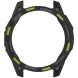 Захисний чохол Deexe Hollow Cover для Garmin Tactix 8 (51mm) - Black / Green (400200BG). Фото 4 з 7