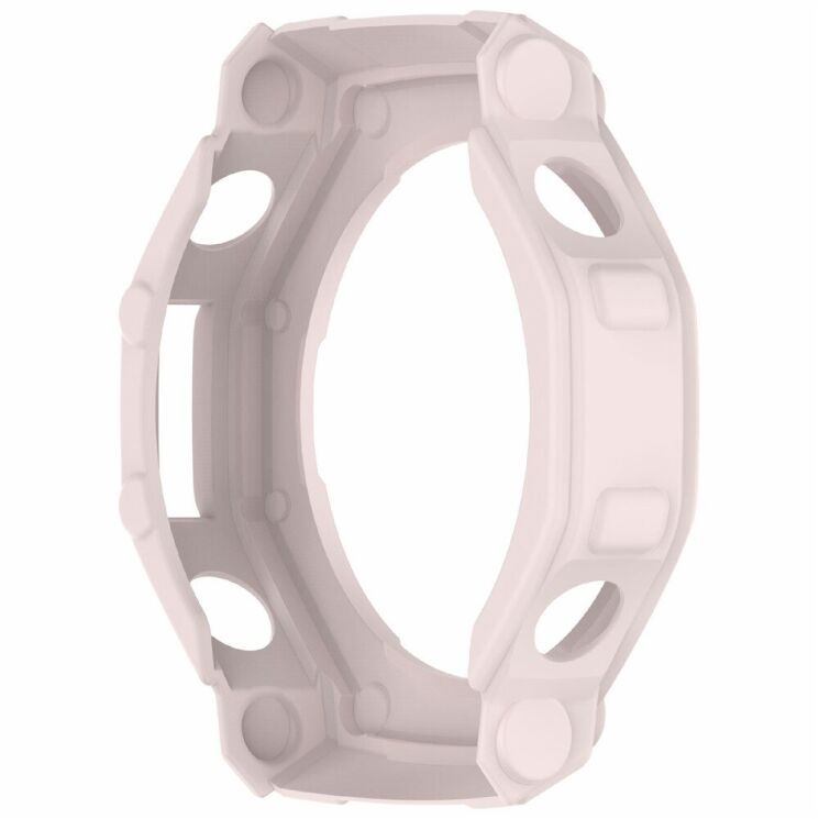 Защитный чехол Deexe Hollow Cover для Xiaomi Amazfit T-ReX 3 - Light Pink: фото 5 из 6