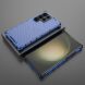 Защитный чехол Deexe Honeycomb Series для Samsung Galaxy S25 Ultra (S938) - Blue (372208L). Фото 2 из 5