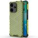 Защитный чехол Deexe Honeycomb Series для Xiaomi Redmi 13 - Green (356422G). Фото 1 из 5