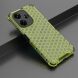Защитный чехол Deexe Honeycomb Series для Xiaomi Redmi 13 - Green (356422G). Фото 2 из 5