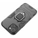 Захисний чохол Deexe Hybrid Case для Apple iPhone 15 - Black (329515B). Фото 5 з 9