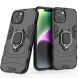 Захисний чохол Deexe Hybrid Case для Apple iPhone 15 - Black (329515B). Фото 1 з 9