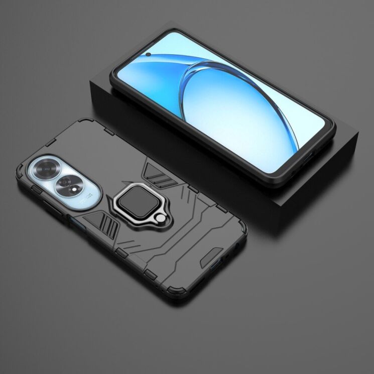 Защитный чехол Deexe Hybrid Case для OPPO A60 - Black: фото 3 из 6