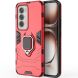 Захисний чохол Deexe Hybrid Case для OPPO Reno 12 - Red (356822R). Фото 2 з 6