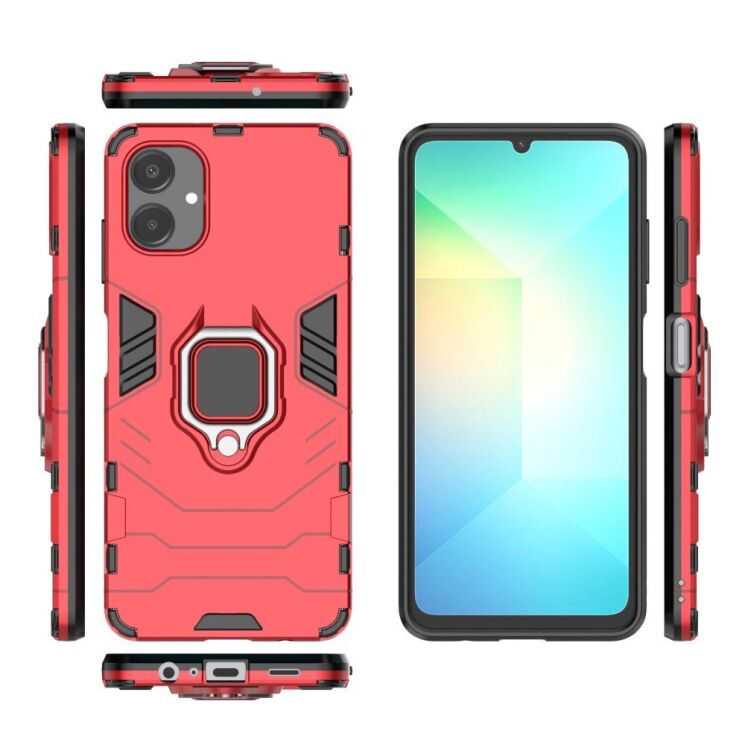 Защитный чехол Deexe Hybrid Case для Samsung Galaxy A06 (A065) - Black: фото 6 из 6