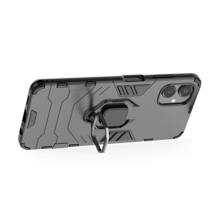 Защитный чехол Deexe Hybrid Case для Samsung Galaxy A06 (A065) - Black: фото 3 из 6