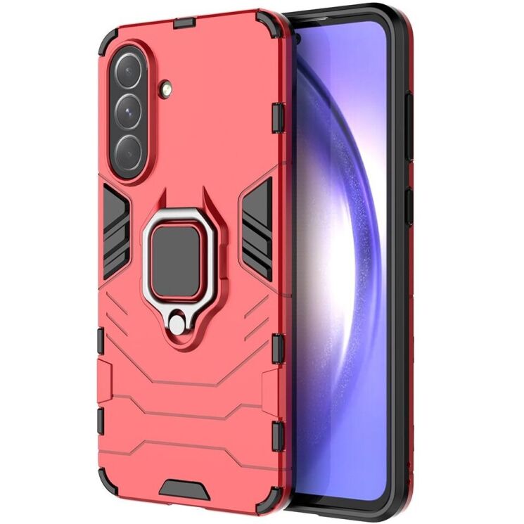 Защитный чехол Deexe Hybrid Case для Samsung Galaxy A56 (A566) - Red: фото 2 из 6