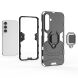 Защитный чехол Deexe Hybrid Case для Samsung Galaxy S24 FE (S721) - Black (367516B). Фото 5 из 6