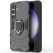 Защитный чехол Deexe Hybrid Case для Samsung Galaxy S24 FE (S721) - Black (367516B). Фото 2 из 6
