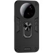 Защитный чехол Deexe Hybrid Shell для Xiaomi 15 Ultra - Black (377348B)