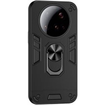 Защитный чехол Deexe Hybrid Shell для Xiaomi 15 Ultra - Black: фото 1 из 6