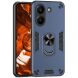 Защитный чехол Deexe Hybrid Shell для Xiaomi Poco X8 Pro - Blue (409042L). Фото 1 из 7