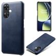 Защитный чехол Deexe Leather Back Cover для OnePlus Nord CE 3 Lite - Blue (326534L)