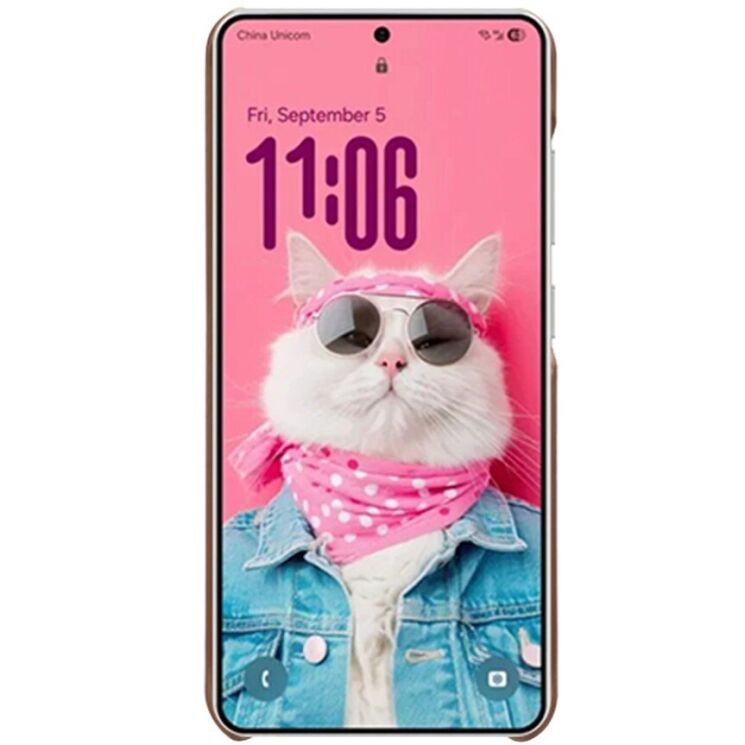 Защитный чехол Deexe Leather Back Cover для Samsung Galaxy S26 Ultra - Brown: фото 4 из 4