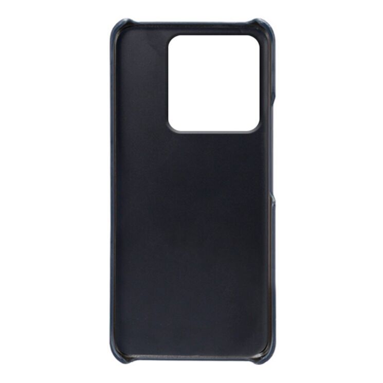 Защитный чехол Deexe Leather Back Cover для Xiaomi Redmi Note 13 5G - Blue: фото 3 из 4