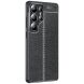 Защитный чехол Deexe Leather Cover для Samsung Galaxy S25 Ultra (S938) - Black (372263B). Фото 1 из 8