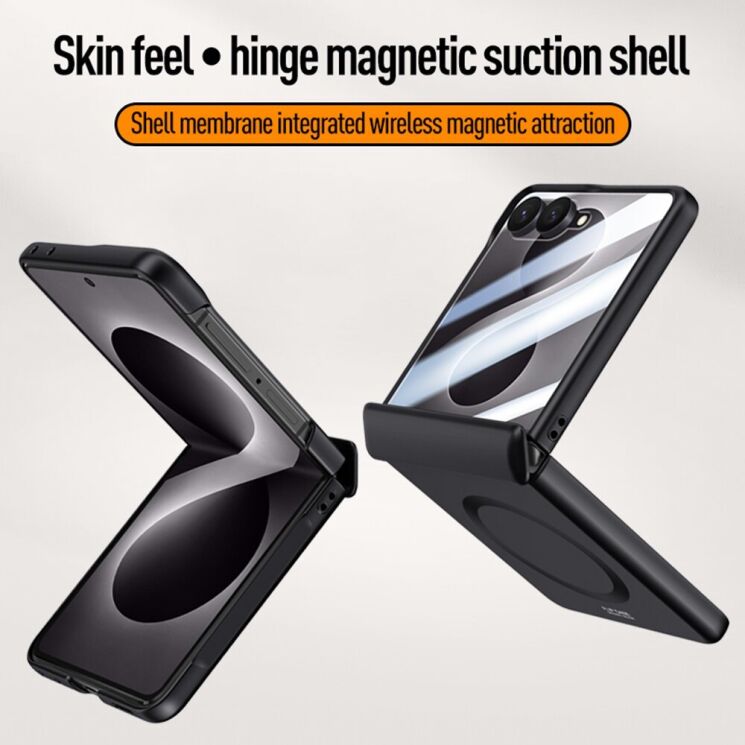 Захисний чохол Deexe Mag Cover для Samsung Galaxy Flip 8 - Blue: фото 5 з 9
