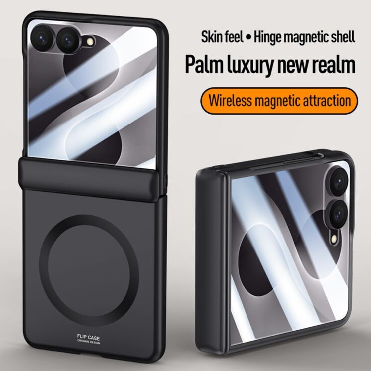 Захисний чохол Deexe Mag Cover для Samsung Galaxy Flip 8 - Blue: фото 2 з 9