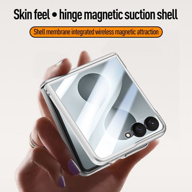 Захисний чохол Deexe Mag Cover для Samsung Galaxy Flip 8 - Blue: фото 6 з 9
